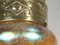 Lampe à Suspension Art Nouveau avec Verre Irisé de Loetz, 1900s 7