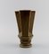 Cubist Vase in Glazed Stoneware by Lisa Engquist for Bing & Grøndahl, Image 2