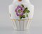 Vaso in porcellana con fiori e bacche dipinti a mano di Herend, anni '40, Immagine 5