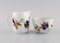 Coffee Cups and Saucers, Sugar Bowl and Cream Jug from Royal Worcester, England, 1980s, Set of 6 7