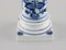 Antiker Meissener Blauer Zwiebel Kerzenhalter aus handbemaltem Porzellan. Ca. 1900, 1890er Jahre 5