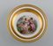 Bowls Decorated with Flowers and Romantic Scenery from Royal Copenhagen, Set of 3, Image 2