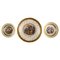 Bowls Decorated with Flowers and Romantic Scenery from Royal Copenhagen, Set of 3, Image 1