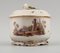 Large 18th Century Sugar Bowl with Landscape Scenes from Louisbourg, Germany 2
