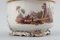 Large 18th Century Sugar Bowl with Landscape Scenes from Louisbourg, Germany 4