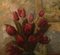Boris Krilov, Bodegón floral, años 20, óleo sobre lienzo, Imagen 2