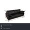 Ego 3-Seater Sofa in Black Leather by Rolf Benz, Image 2