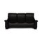 Stressless Paradise 3-Sitzer Sofa aus schwarzem Leder 9