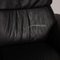 Stressless Paradise 3-Sitzer Sofa aus schwarzem Leder 5