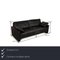 Conseta 2-Seater Sofas in Black Leather from Cor, Set of 2 2