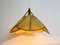 Lampe à Suspension Uchiwa Mid-Century de style Ingo Maurer, 1970s 15