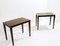 Mid-Century Danish Side Tables attributed to Severin Hansen for Haslev Furniture, 1960s, Set of 2 8