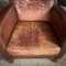 Vintage Club Chairs in Brown Leather, Set of 2 8