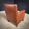 Vintage Club Chairs in Brown Leather, Set of 2 9