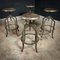 Industrial Iron Bar Stool 3