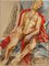 Luez, Ritratto, Pittura su carta, XX secolo, Immagine 1