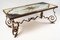 Coffee Table with Mirror attributed to Max Ingrand, 1940s, Image 3