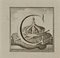 Luigi Vanvitelli, Letter of the Alphabet C, Etching, 18th Century, Image 1