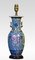 Lámpara de jarrón de balaustre china, años 20, Imagen 1