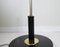 Art Deco Brass with Blackened Wood Floor Lamp, Sweden, 1940s 11