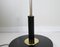 Art Deco Brass with Blackened Wood Floor Lamp, Sweden, 1940s, Image 11