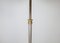 Art Deco Brass with Blackened Wood Floor Lamp, Sweden, 1940s, Image 8