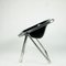 Black Plastic Plona Folding Chair attributed to Giancarlo Piretti for Castelli, Italy, 1970s 10