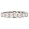 French Diamonds Platinum Wedding Ring, 1925 1