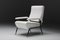 Off-White Upholstery Armchair in the style of Wim Rietveld, Italy, 1970s 5