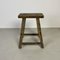 P406 Rustic Wooden Stools, Set of 2, Image 7