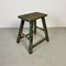 P406 Rustic Wooden Stools, Set of 2, Image 2