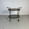 Italian 2 Tier Brass and Glass Drinks Trolley 2