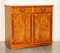 Vintage 2-Drawer Cupboard in Burr Yew Wood 2