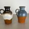 Fat Lava Pottery Vases attributed to Scheurich, Germany, 1970s, Set of 2 18