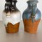 Fat Lava Pottery Vases attributed to Scheurich, Germany, 1970s, Set of 2 16