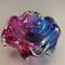 Pink-Purple Murano Glass Bowl Ashtray, Murano, Italy, 1970s 8