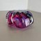 Pink-Purple Murano Glass Bowl Ashtray, Murano, Italy, 1970s 14