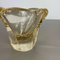 Large Crystal Glass Centerpiece Shell Bowl attributed to Daum Nancy, France, 1970s, Image 7
