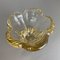 Large Crystal Glass Centerpiece Shell Bowl attributed to Daum Nancy, France, 1970s 10