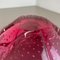 Große Rosa Muschelschale aus Muranoglas, Italien, 1970er 20