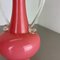 Large Vintage Pop Art Pink Amphore Vase from Opaline Florence, Italy, 1970s, Image 10