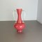 Große Vintage Pop Art Amphore Vase in Rosa von Opaline Florence, Italien, 1970er 2