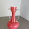 Large Vintage Pop Art Pink Amphore Vase from Opaline Florence, Italy, 1970s, Image 8