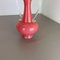 Large Vintage Pop Art Pink Amphore Vase from Opaline Florence, Italy, 1970s, Image 7