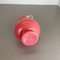 Large Vintage Pop Art Pink Amphore Vase from Opaline Florence, Italy, 1970s 17