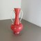 Grand Vase Vintage Pop Art Rose Amphore de Opaline Florence, Italie, 1970s 4