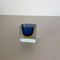 Murano Glass Sommerso Block Cube Ashtray attributed to Flavio Poli, Italy, 1970s, Image 4