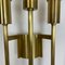 Italian Brass Theatre Wall Light Sconces by Gio Ponti in the style of Stilnovo, Italy, 1970s, Set of 2 9