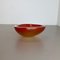 Murano Orange Glass Shell Bowl Vase, Murano, Italy, 1970s, Image 3