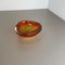 Murano Orange Glass Shell Bowl Vase, Murano, Italy, 1970s, Image 2